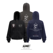 WSHOT Original Revolver boxy Zip Hoodie WS124
