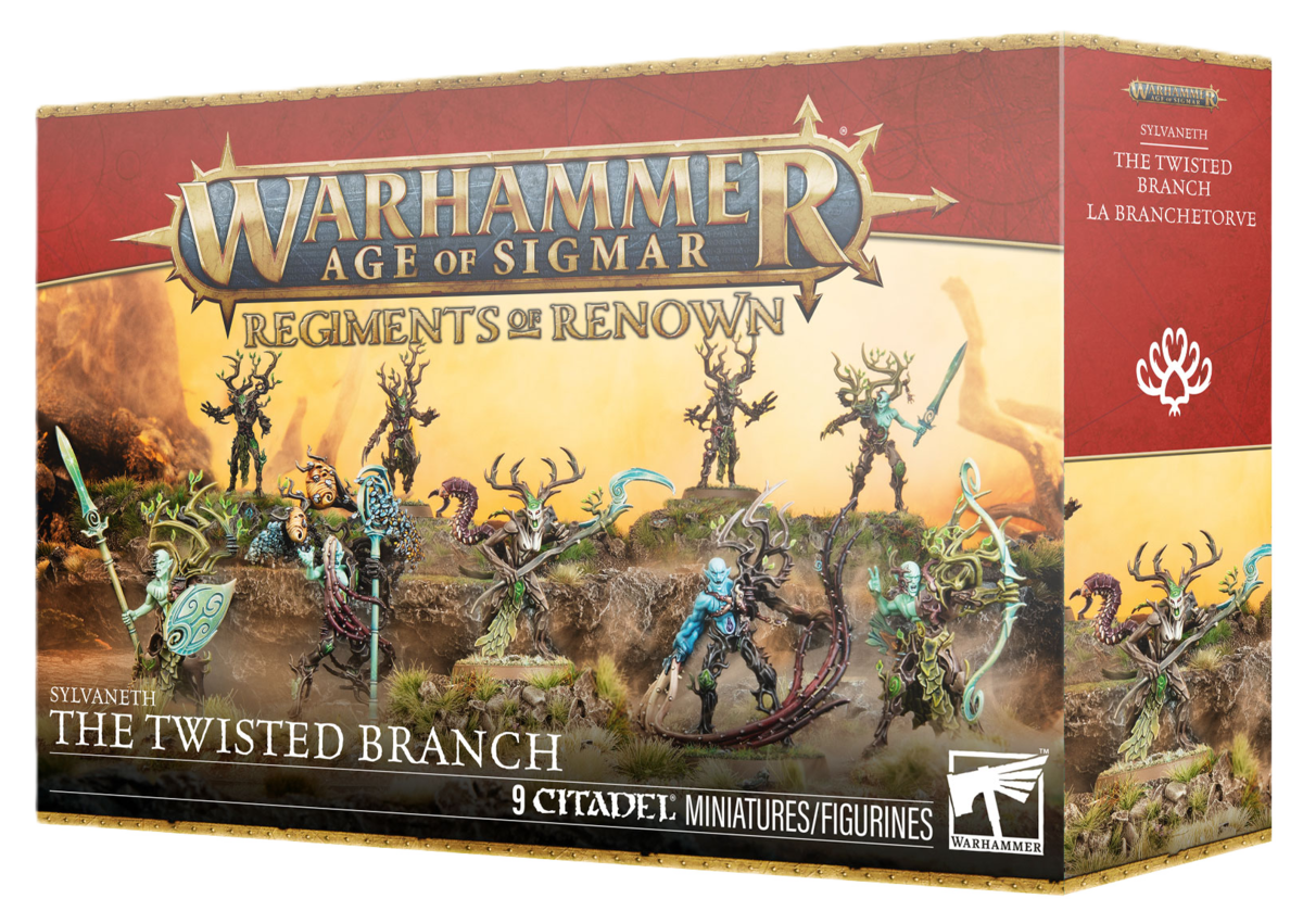 取寄せ】名高き連隊：シルヴァネス：ねじれた樹枝 SYLVANETH: THE