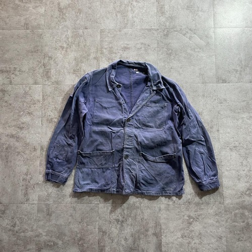 50-60s Saint Jame パッチワーク フレンチワークジャケット
