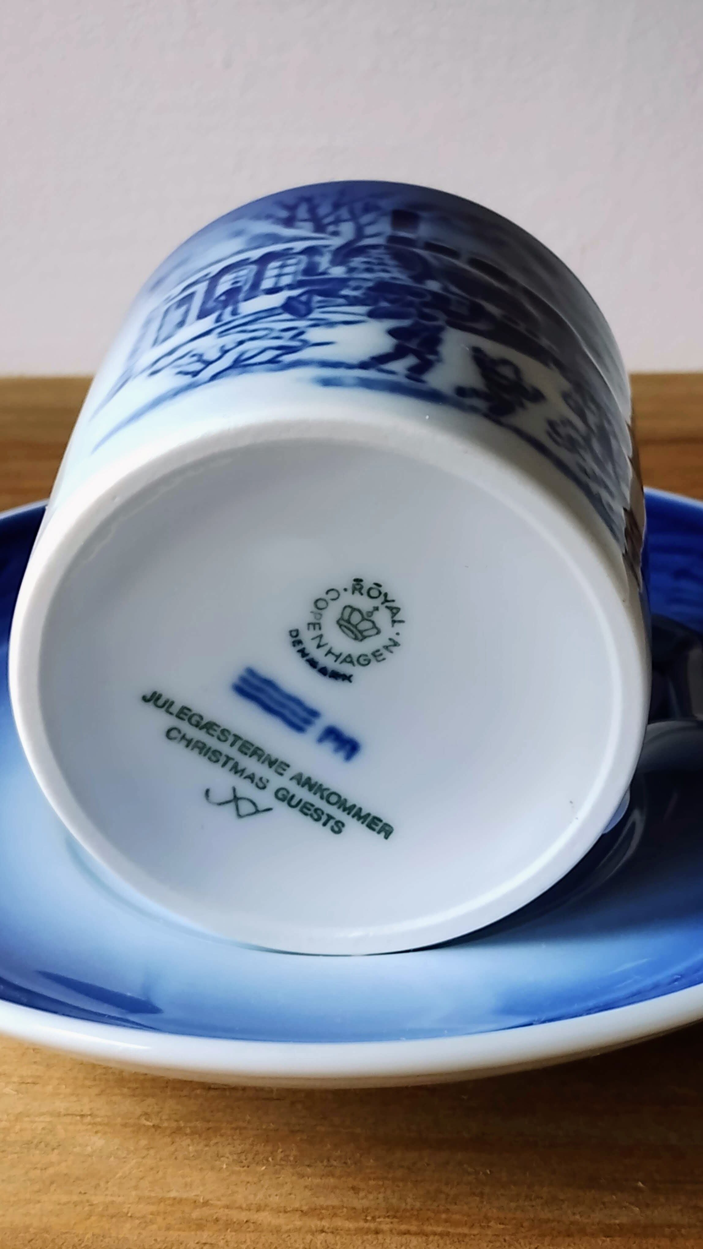 ロイヤルコペンハーゲン 1993年 平成5年 イヤープレート&カップ・ソーサー