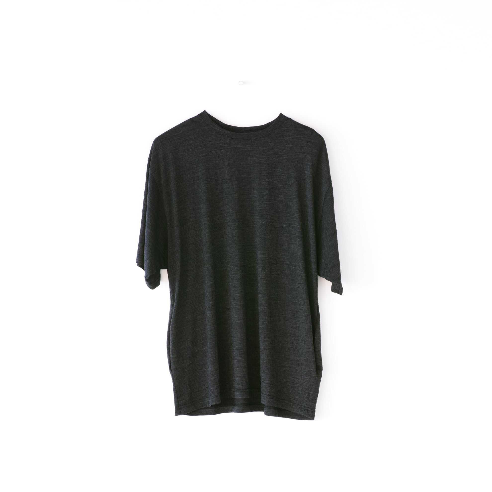 1027 Super 120's TOP Wool Jersey SS Crew Tee