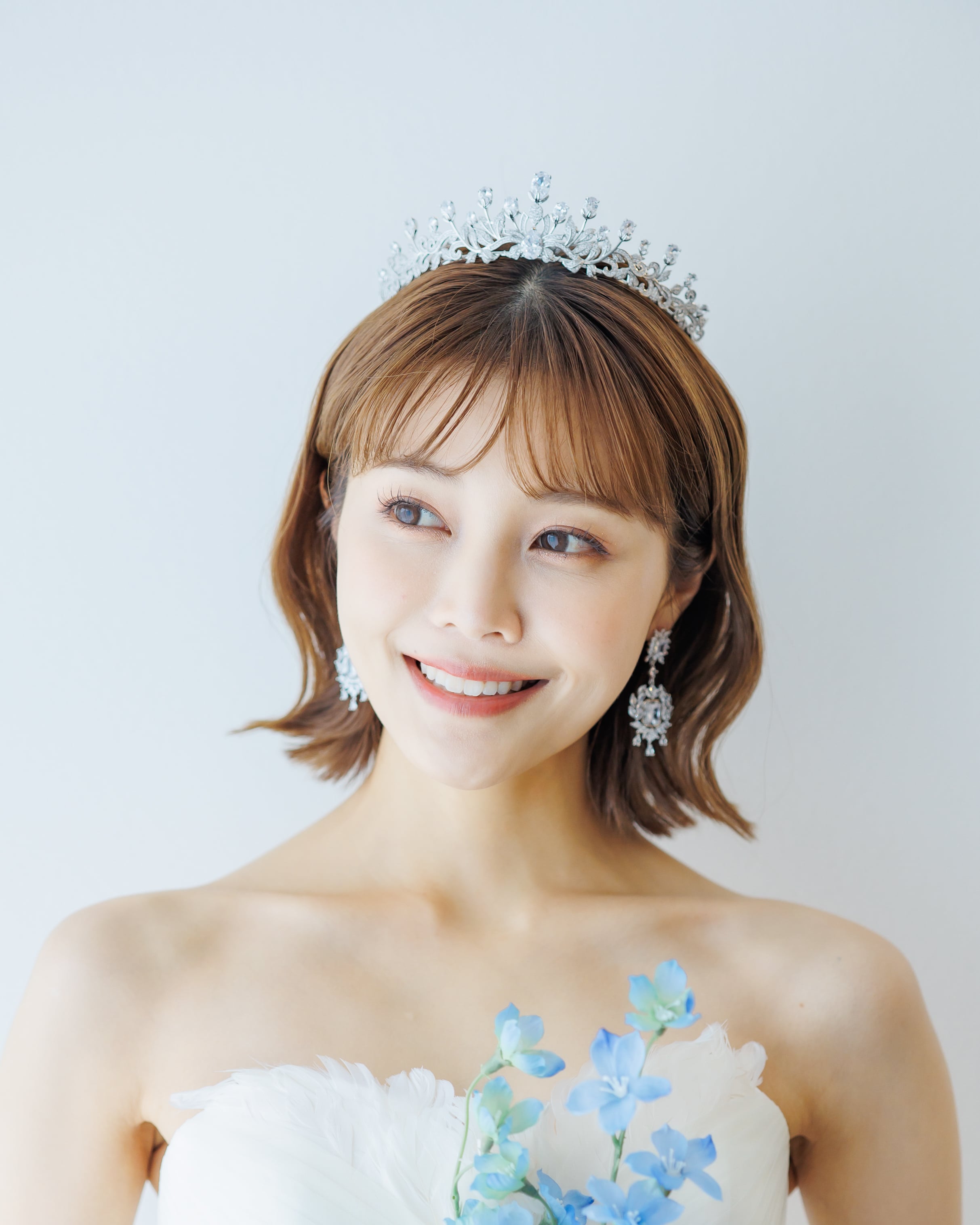 ローズティアラブライダル【AH2209-04】 | ブライダルアクセサリー