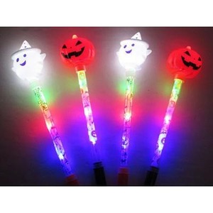 光る！ハロウィンスティック アソート12個セット　ハロウィン　スティック 縁日玩具　おもちゃ　イベント　パーティー ハロウィンパーティー　光る玩具