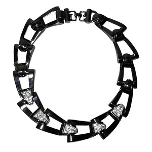 vintage GIVENCHY black coating choker