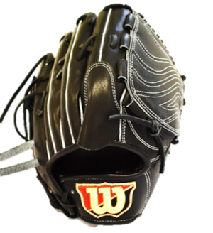 【新古品】硬式グローブ　Wilson（ウィルソン）　WTAHWQ1WA(90：ブラック)　投手用　右投げ