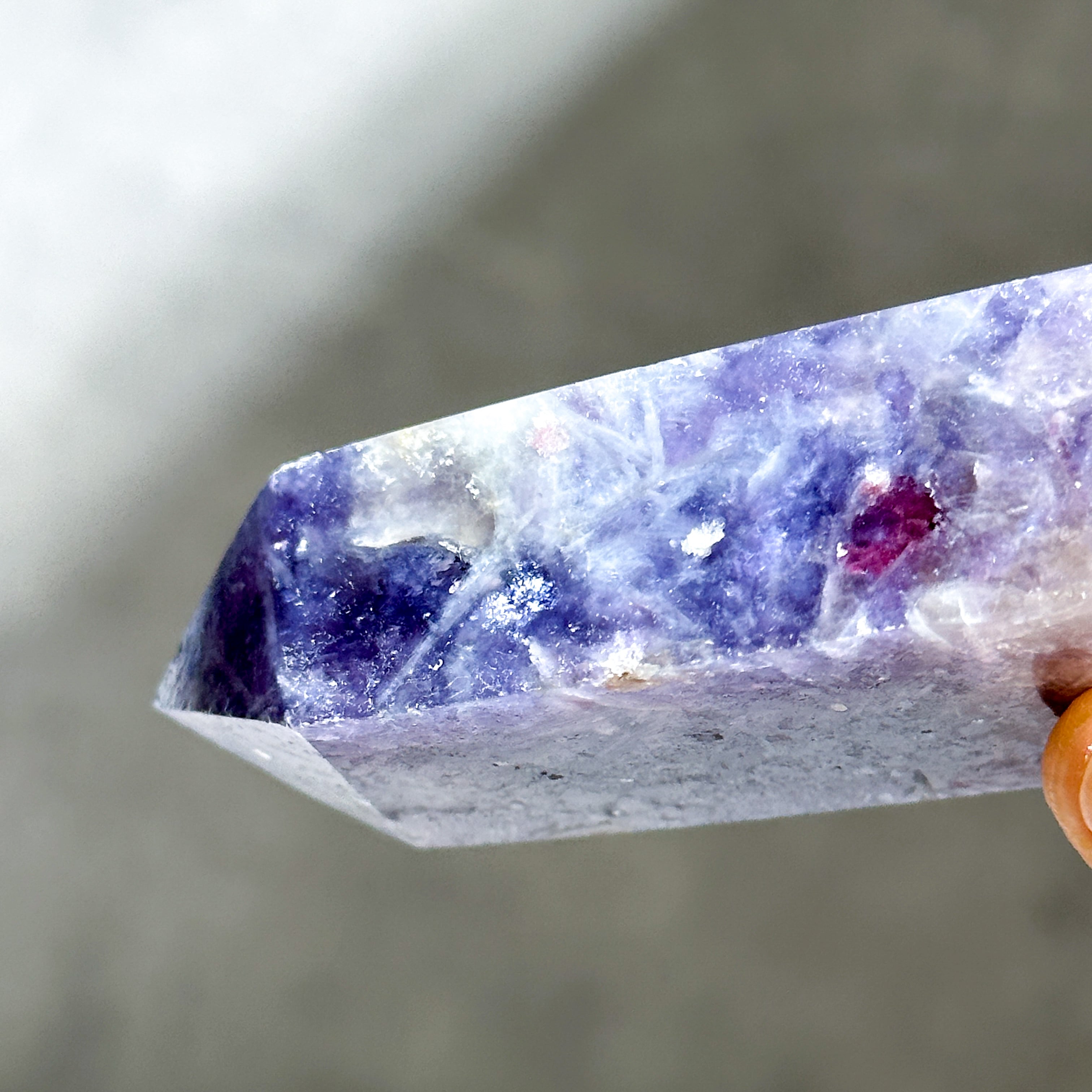 ⭐︎天然石　ユニコーンストーン　タワー　四角柱 大きめサイズのユニコーンストーンタワー 天然石 四角柱