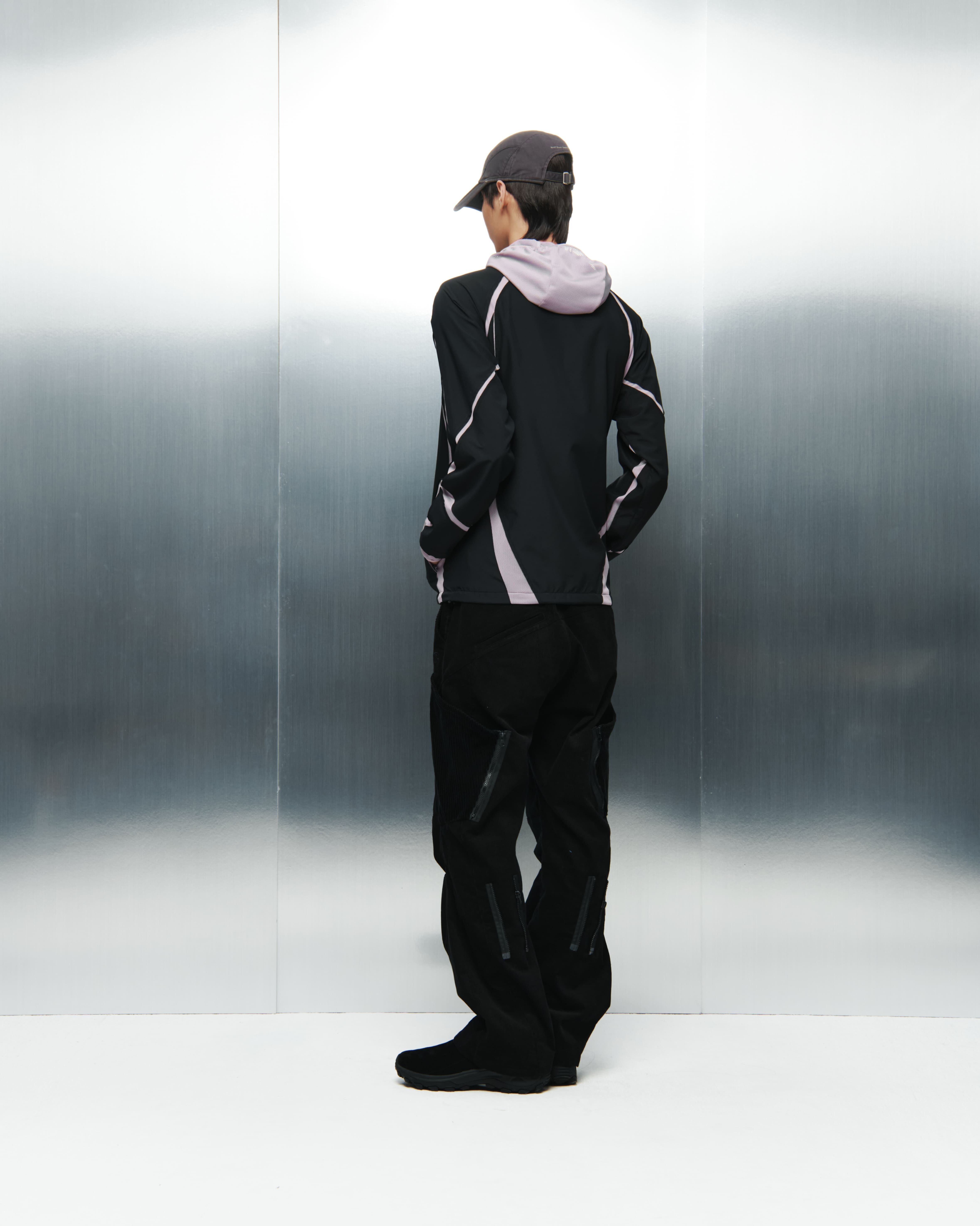 SAN SAN GEAR] SLASH HOODIE JACKET [BLACK] 正規品 韓国ブランド 韓国