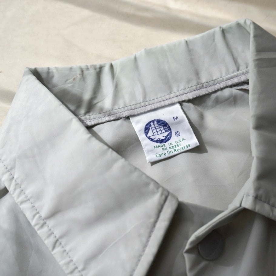 90s made in USA coach jacket/ヴィンテージグレージュのコーチ