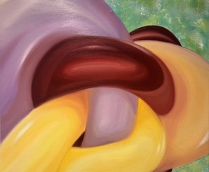 WAKANA “Neighboring Balloon - Metallic Red & Cream”