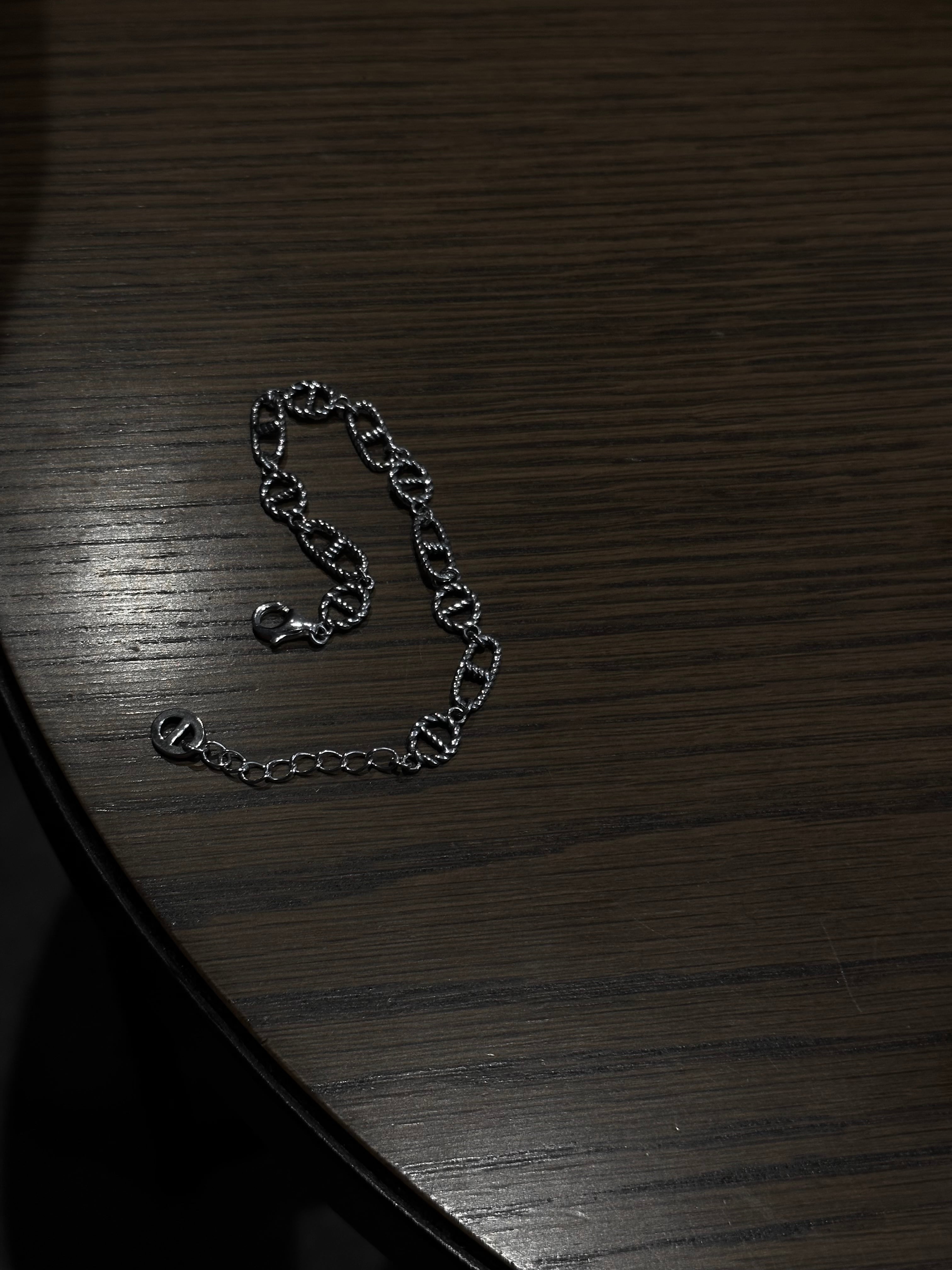 s925 Designed Anchor Bracelet | Lncs