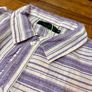 ナスングワム【Nasngwam】Vicinity S/S Shirts (Purple)