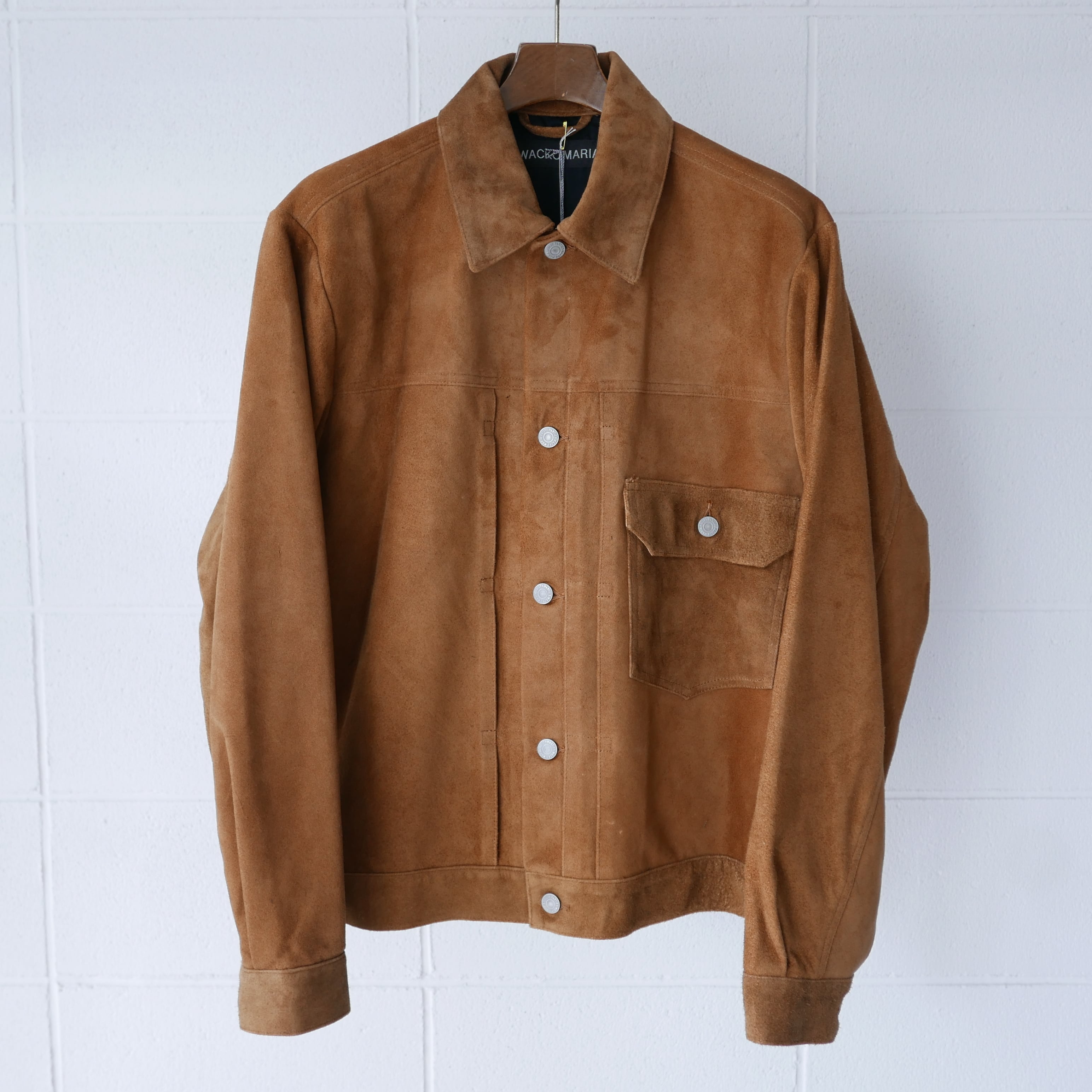 WACKOMARIA SUEDE LEATHER TRUCKER JACKET | integral