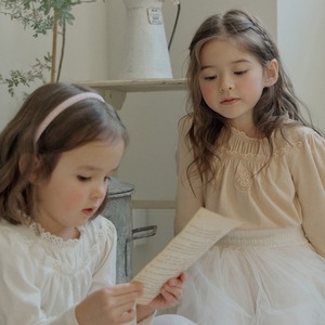 秋ダブルレースカラーTシャツ3色