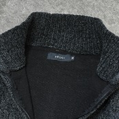 charcoal gray drivers chenille knit