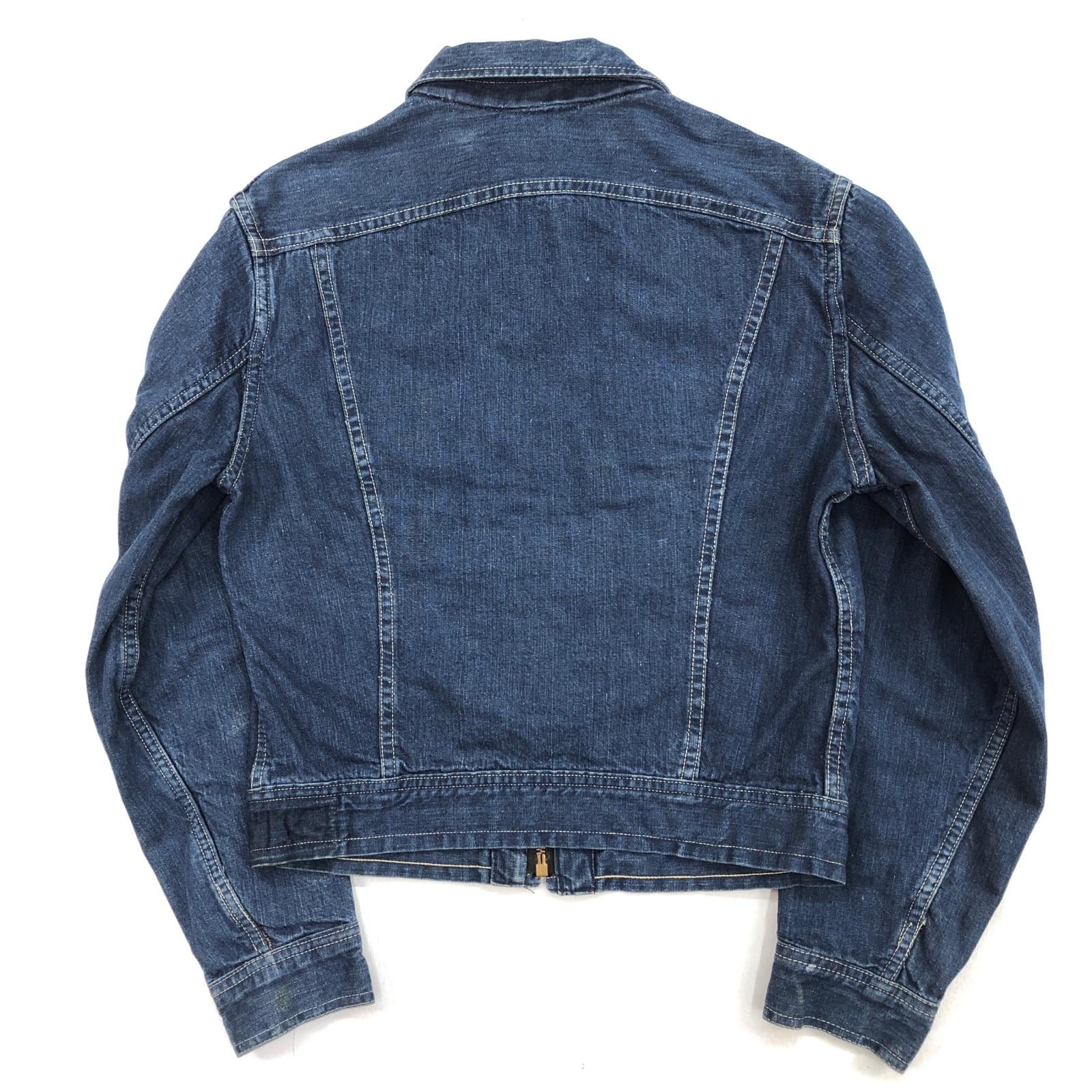 LEE リー 40- 50年代 USA製 131- L 色濃い目 デニム ジャケット