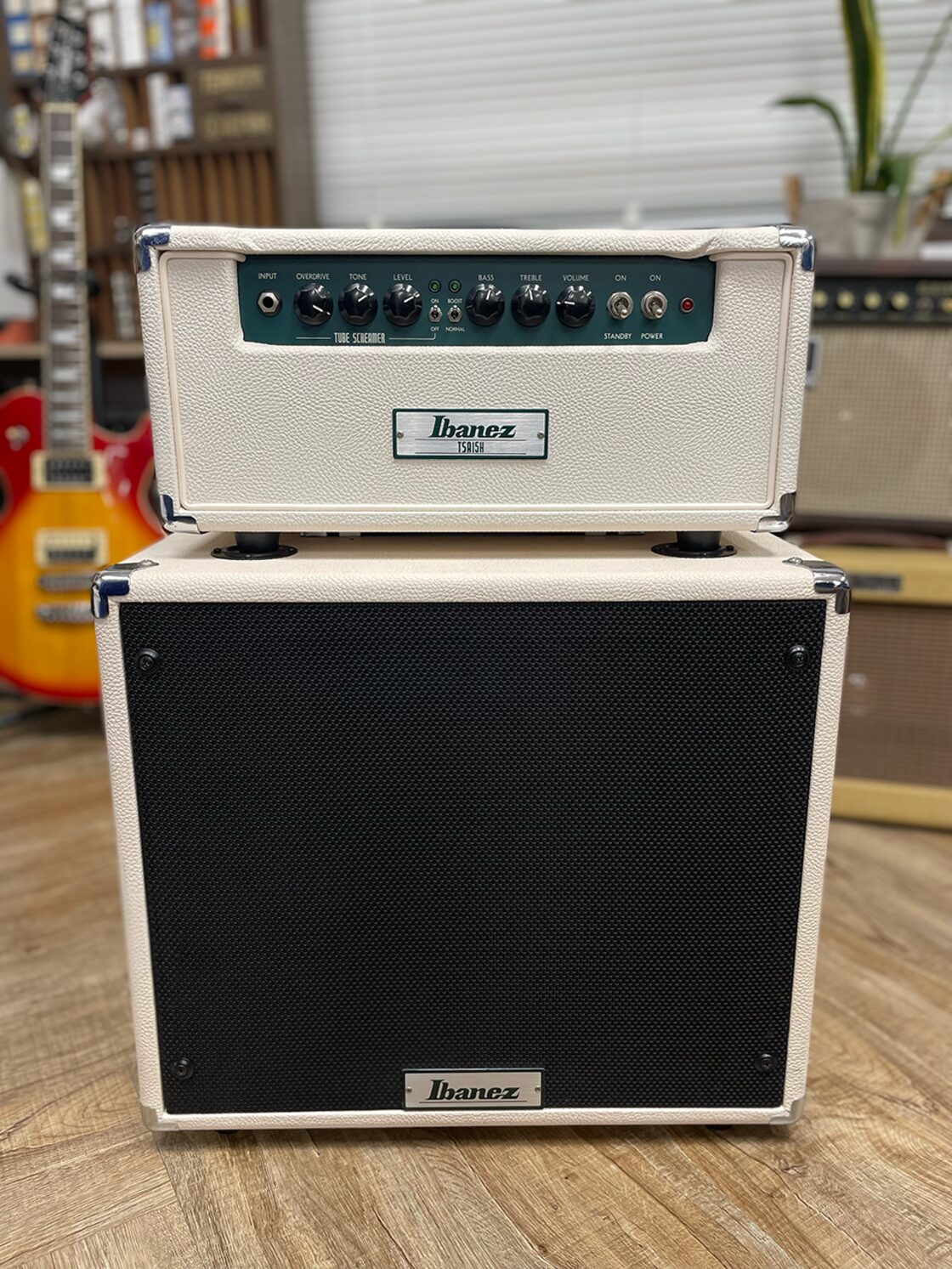 Ibanez TSA15H Tube Screamer Tube Amp and 1x12 Speaker Cabinet | Pay ID