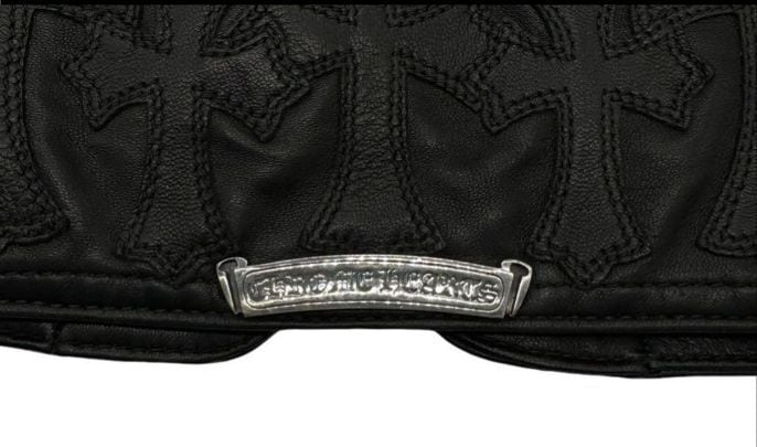 CHROME HEARTS クロムハーツ レザーベスト フルセメタリー CHROME HEARTS クロムハーツ レザーベスト フルセメタリー