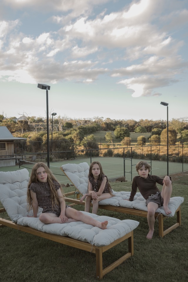 《即納》son and daughter / Doma Rash Gurad Sets