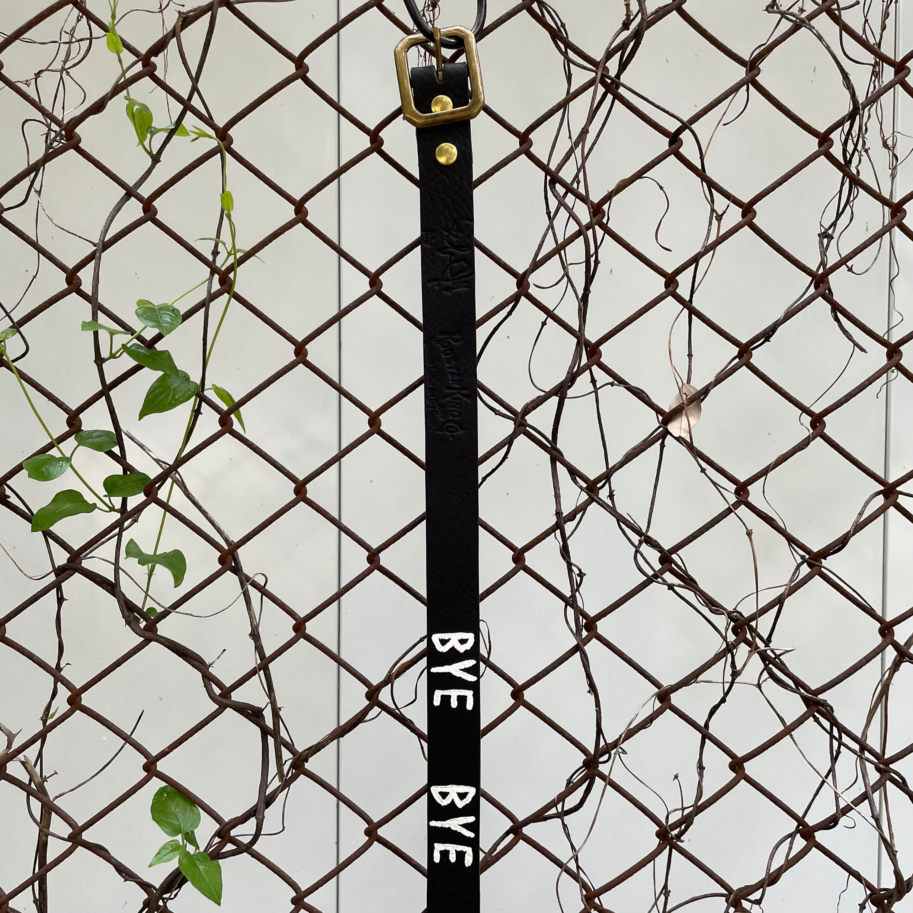 Willow Pants】BYE BYE belt-NARROW_BLACK | marfa store Willow Pants】BYE BYE belt-NARROW_BLACK | marfa store