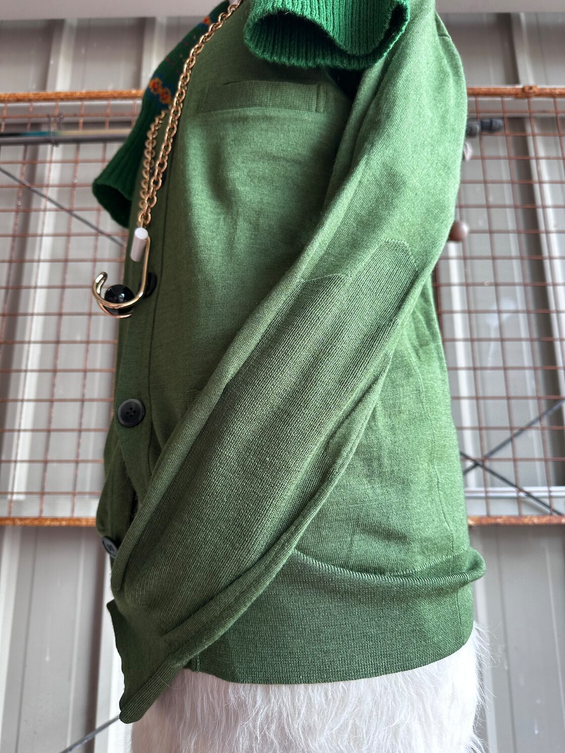 PAUL SMITH Silk&Cashmere Mix Technical Knitting Cardigan | Pay ID