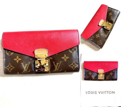 新作　2019　定価141900円　国内正規　LV　ルイヴィトン　LOUIS VUITTON　ポルトフォイユ パラス 財布　モノグラム レザー 長財布
