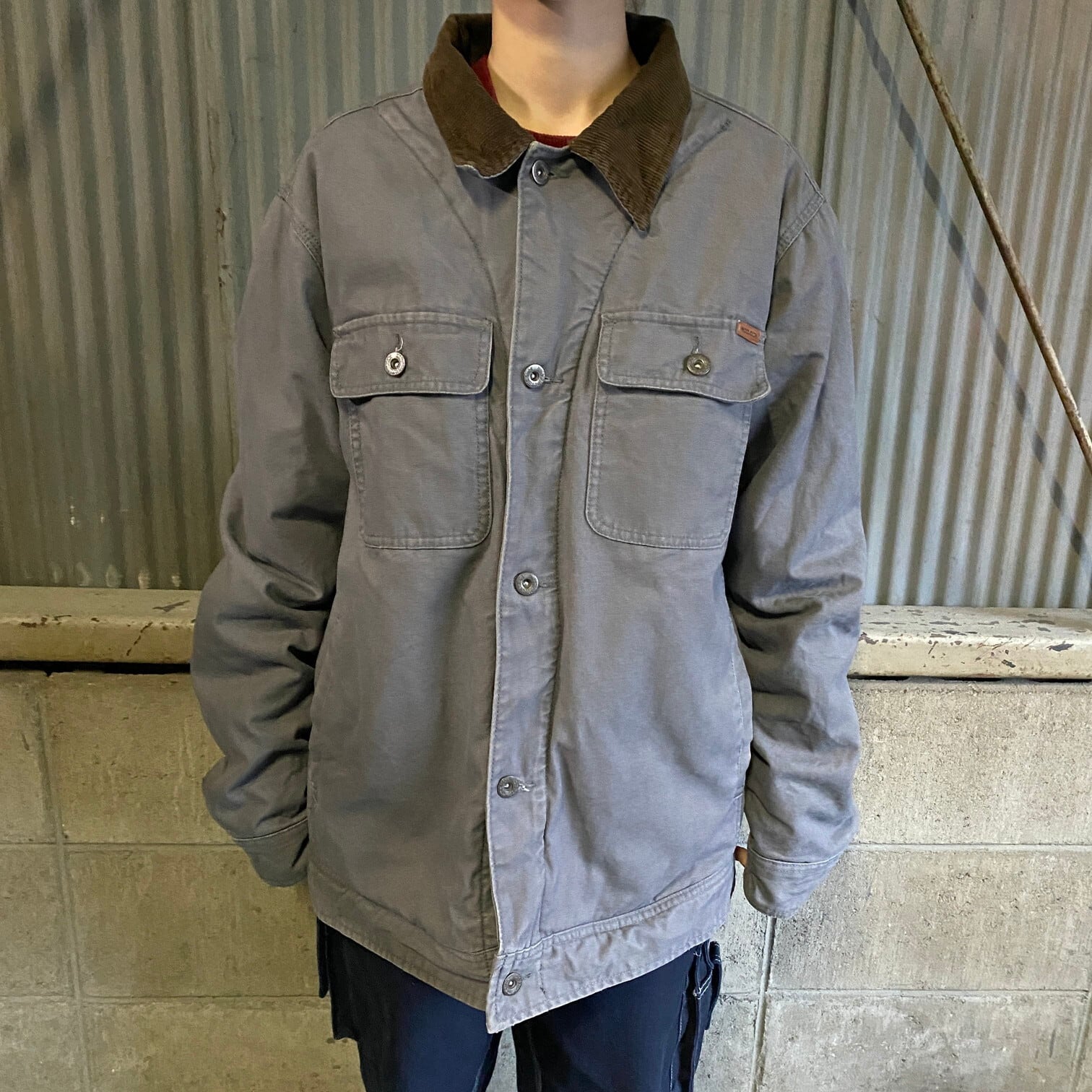WOOLRICH ウールリッチ ダック地 ボア ハンティング ワークジャケット