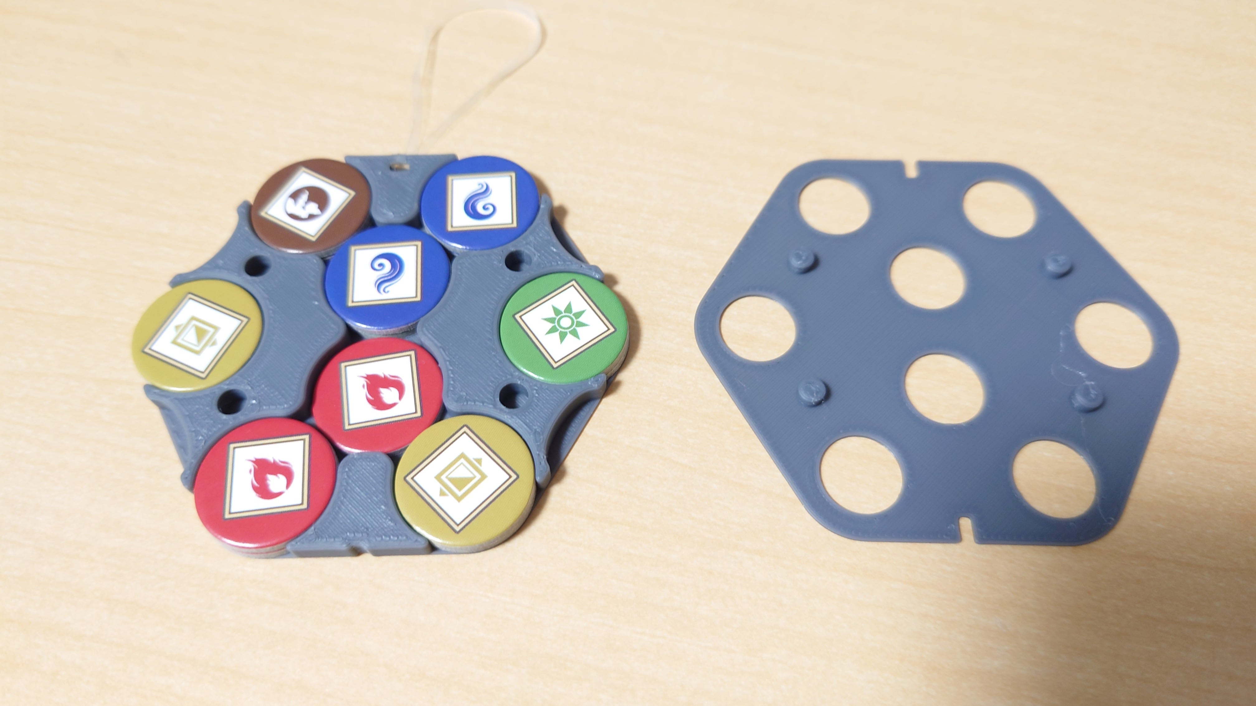 魔女のお茶会」アクリルスタンド台座カバー4色5個ずつ20個セット