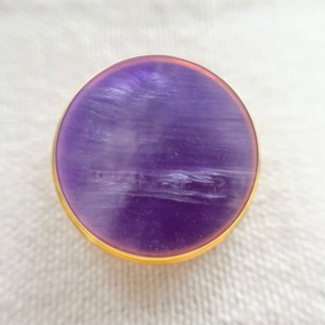 ヨーロッパ パープルサークル ゴールド 24mm
