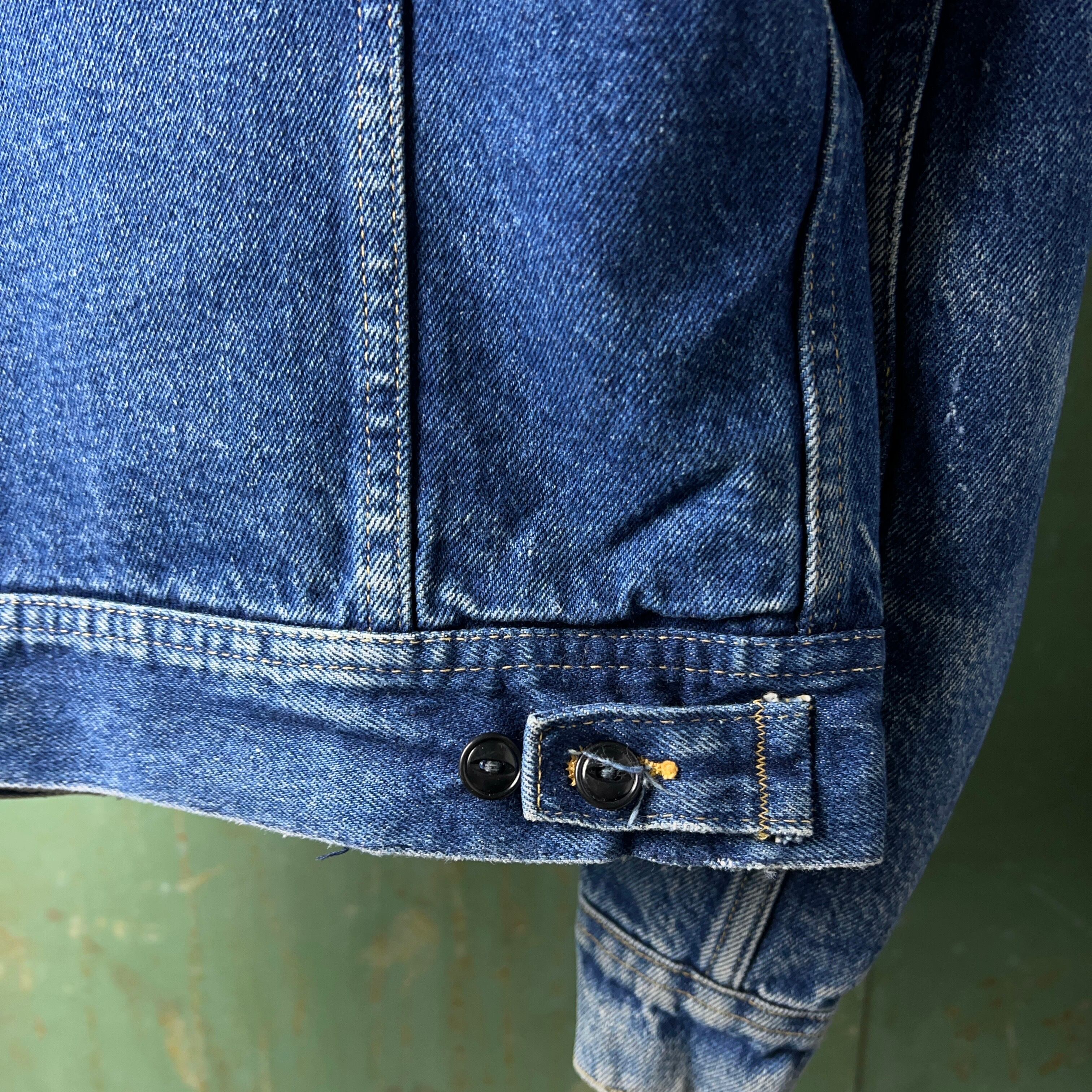 80's Lee STORM RIDER Lined Denim Jacket 80年代 リー ストーム