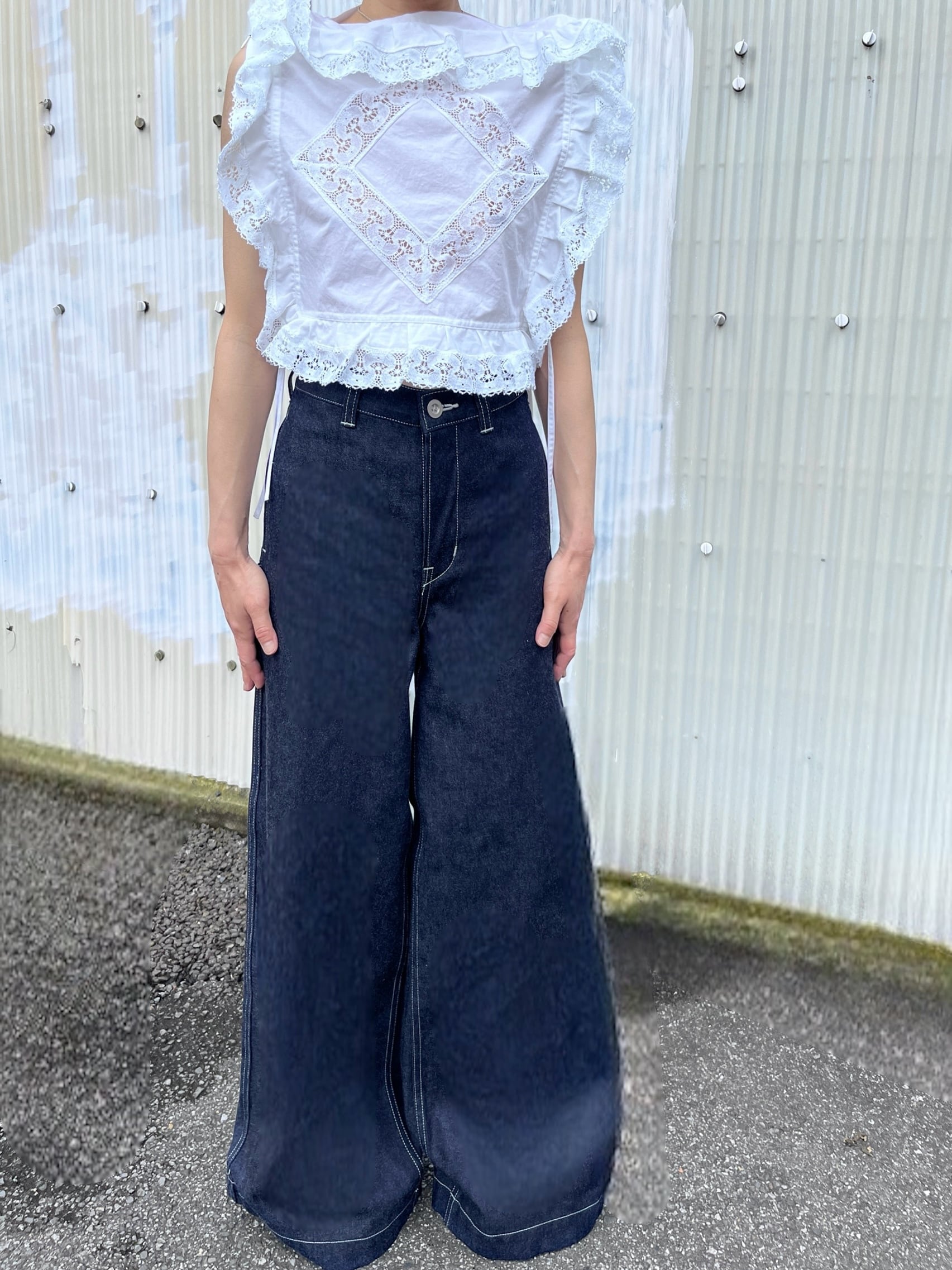 FUMIKA_UCHIDA HIGH-WAIST BUGGY PANTS