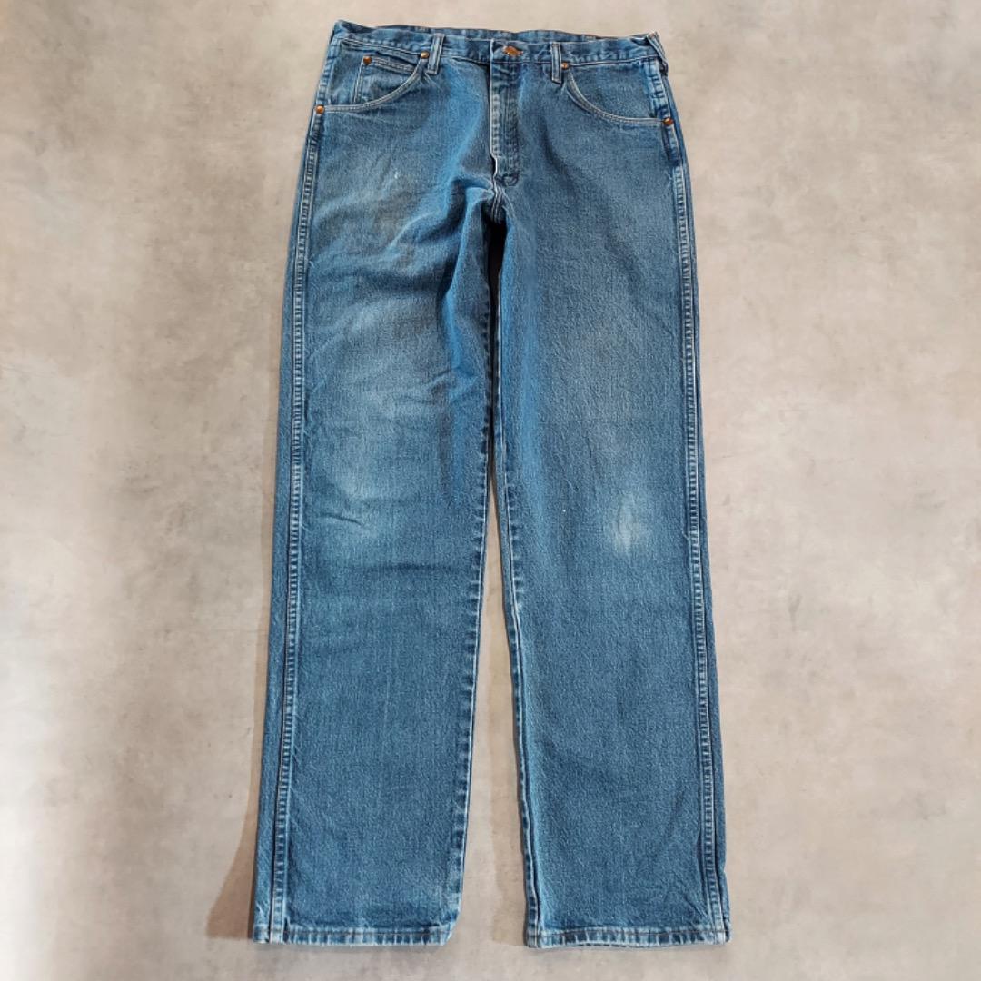 ラングラー W36 ブルーデニム パンツ 90s USA製 青 14056