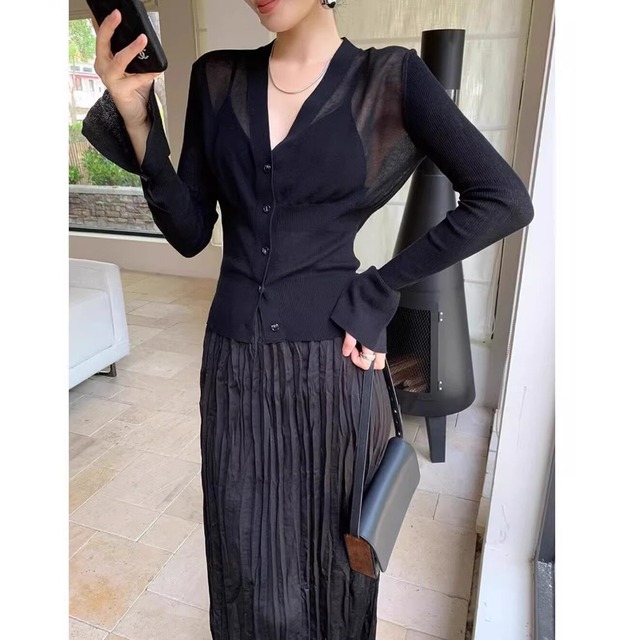 sheer cardigan 10980