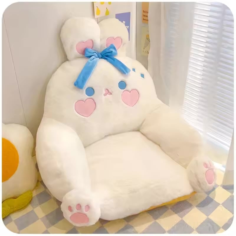 うさぎのシングルソファ｜ホワイト | moncoffret