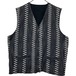 『美品 VINTAGE jacquard geometric pattern design big silhouette over size Vest』USED 古着 ヴィンテージ ジャガード 幾何学模様 ブロード ポプリン ビッグ シルエット オーバー サイズ ベスト