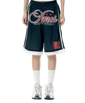 [AMES-WORLDWIDE] BASKETBALL SHORT PANTS BLACK