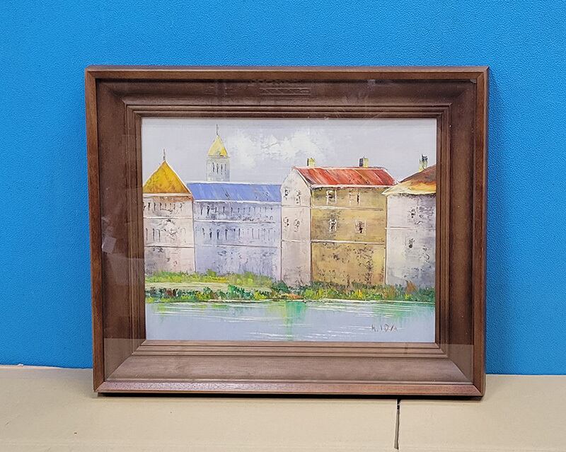 絵画・複製品】日本画・日の出と鶴 JOA-239 アート・写真 ハンドメイド