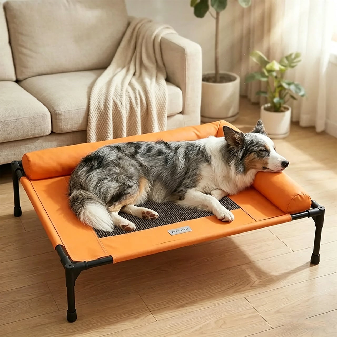 385 .ペット用防湿通気メッシュ 洗える取り外し可能な大型犬猫用