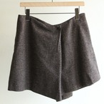 JUN MIKAMI 【 womens 】tweed wrap shorts