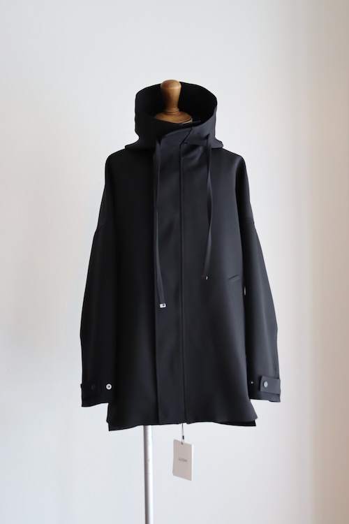 Ujoh " Hood ZIP Blouson (Black)"