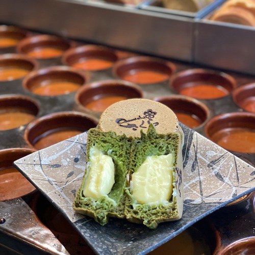 抹茶大判焼き（クリーム）