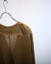 METHO - Harinuki Skipper Vest : sand brown