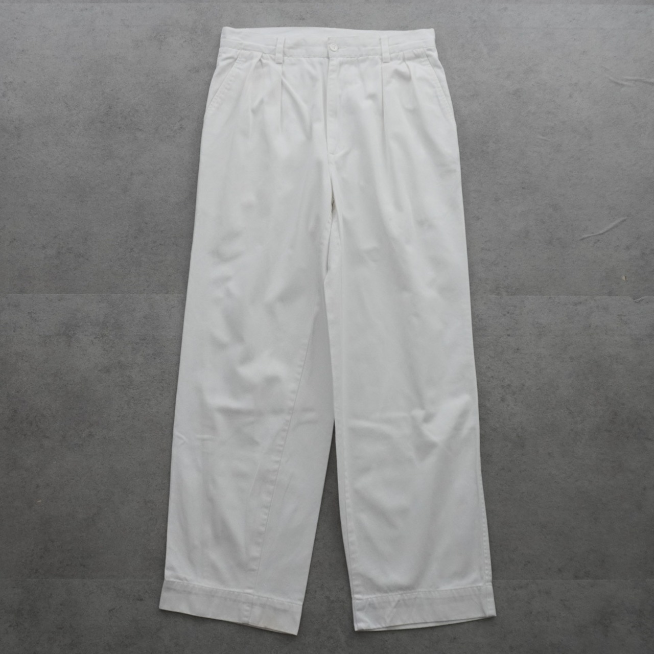 90s GUESS Two-pleat chino trousers "made in USA" [W31L28.5相当] 古着 - 2