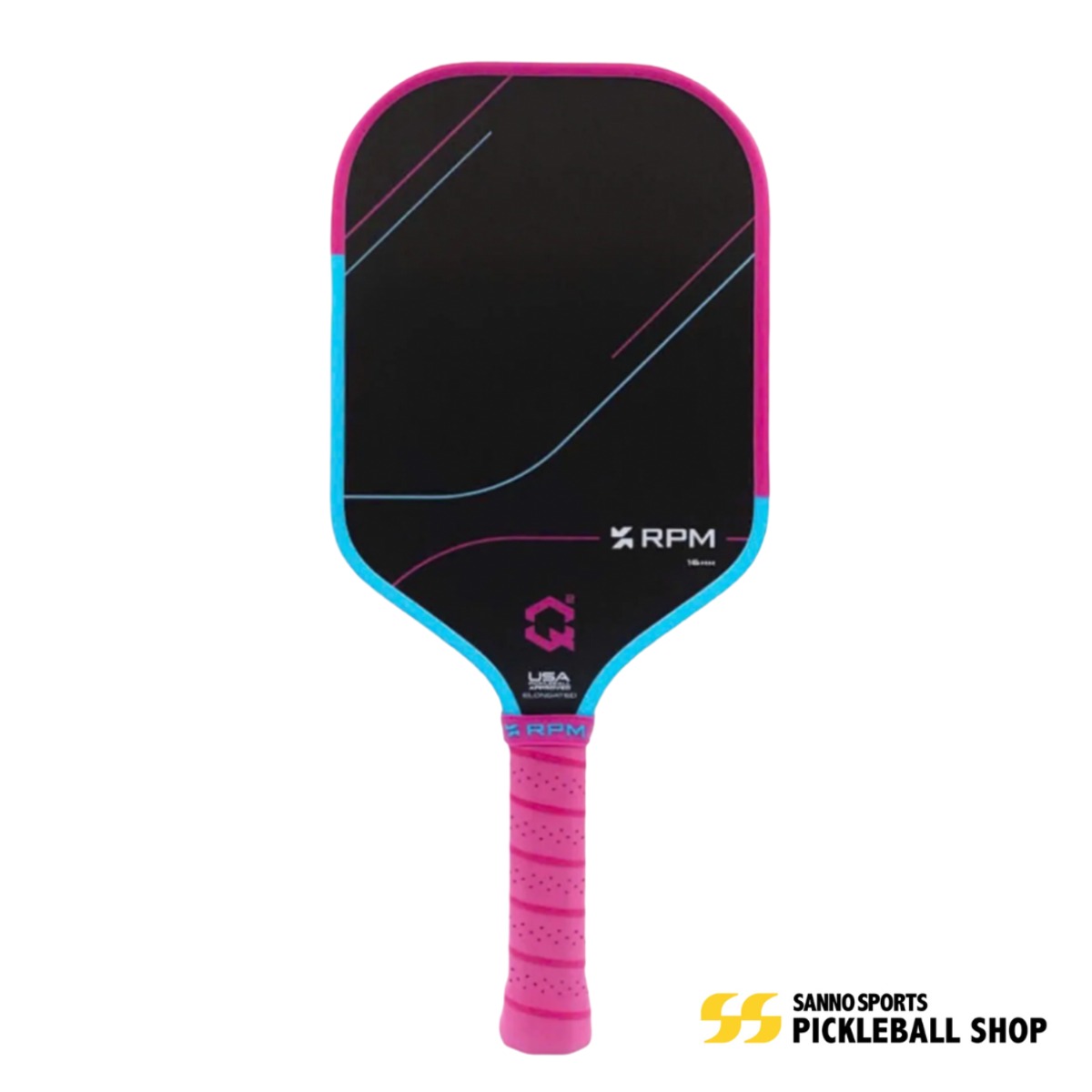 限定/新作]RPM Q2 CANDY 16MM ELONGATED PICKLEBALL PADDLE ピックル