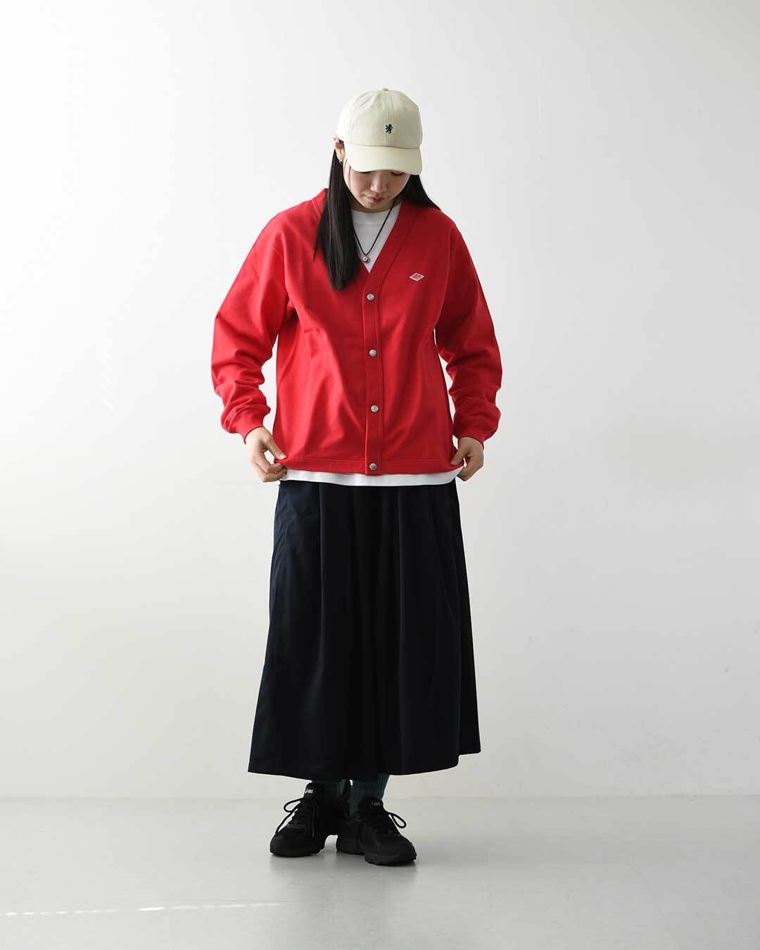 DANTON [ダントン] M COTTON TERRY V-NECK CARDIGAN [DT-C0406CIN
