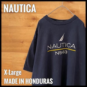 【NAUTICA】刺繍ロゴ 半袖 Tシャツ ノーティカ XL ビッグサイズ オーバーサイズ US古着 アメリカ古着