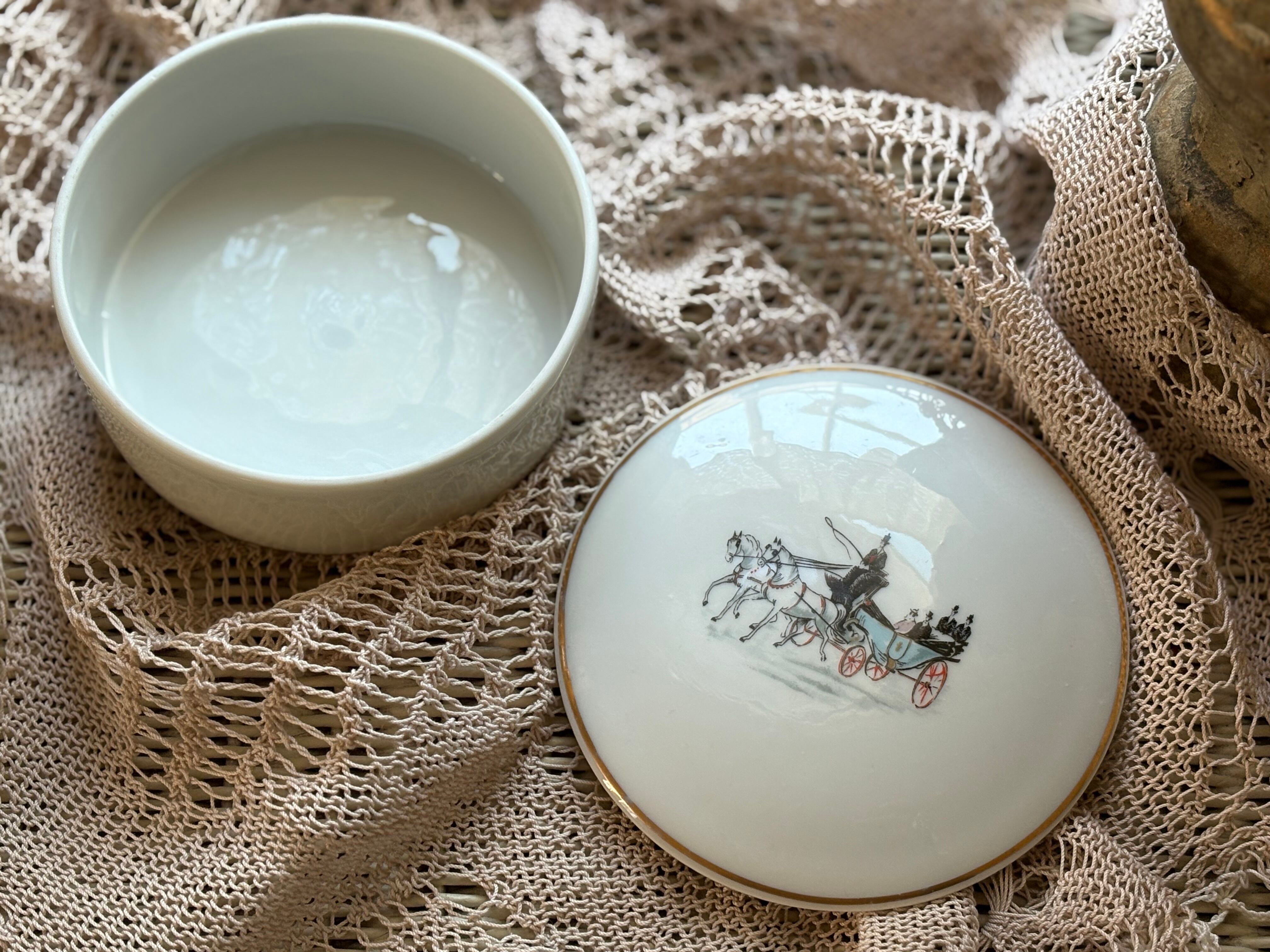 Haviland アビランド LIMOGES 陶器ボンボニエール アビランド HAVILAND