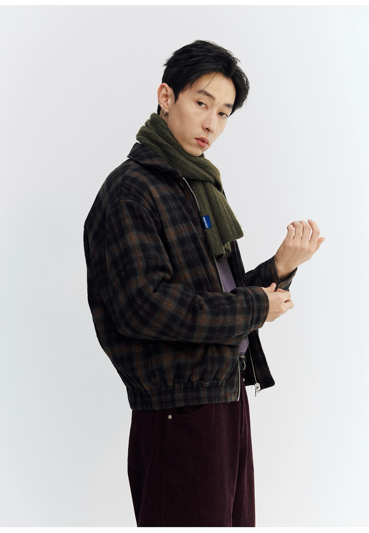 NORYBRAND Reversible Wool Quilt Jacket