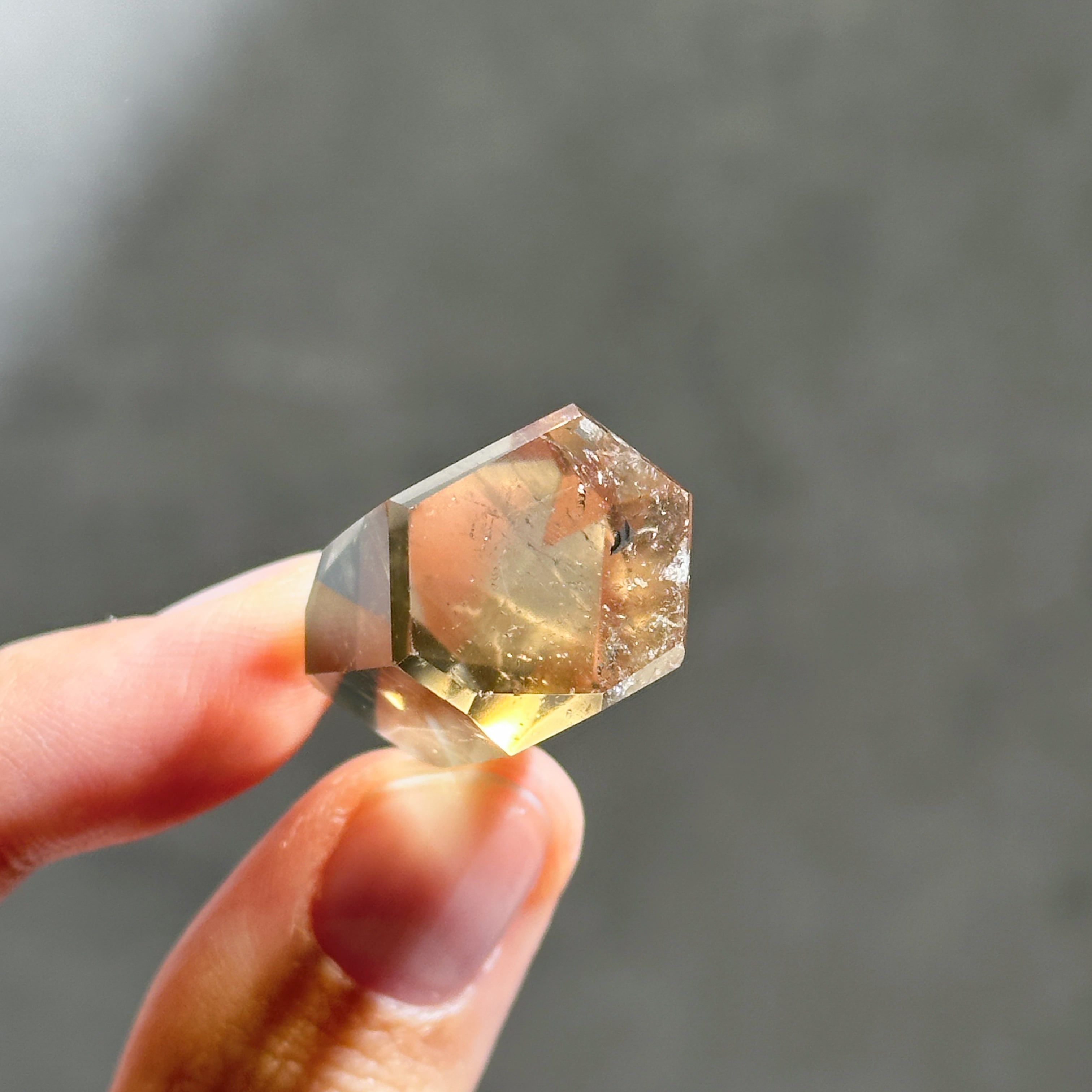 シトリン（黄水晶） タワー3個set 02◇ Citrine ◇ 天然石・鉱物