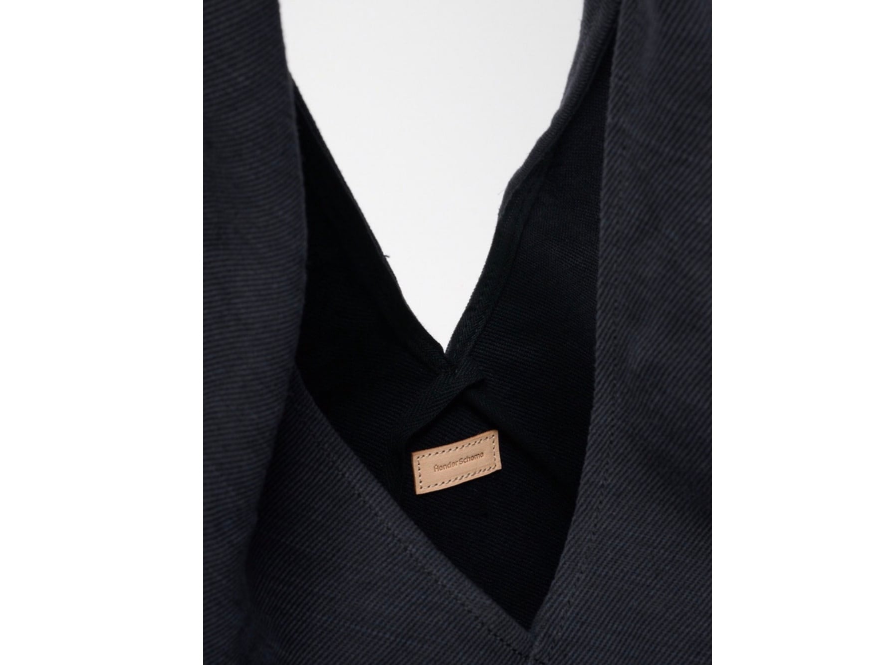 【Hender Scheme】azuma bag big BLACK Hender Scheme (エンダースキーマ) azuma bag big（トートバッグ