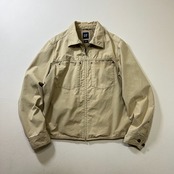 GAP　コットンジャケット　ワーク　ギャップ　ベージュ　L 古着